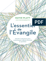 Lessentiel de Levangile - David Platt