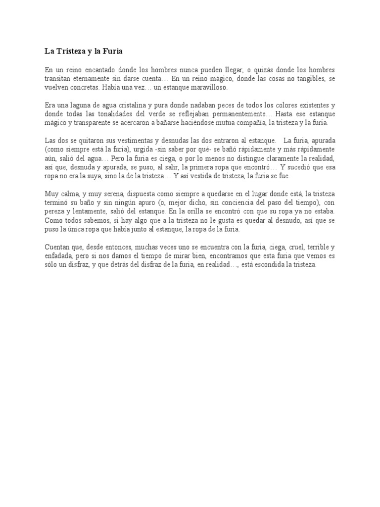 La Tristeza y La Furia PDF