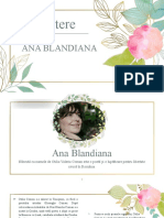 Ana Blandiana - Litere