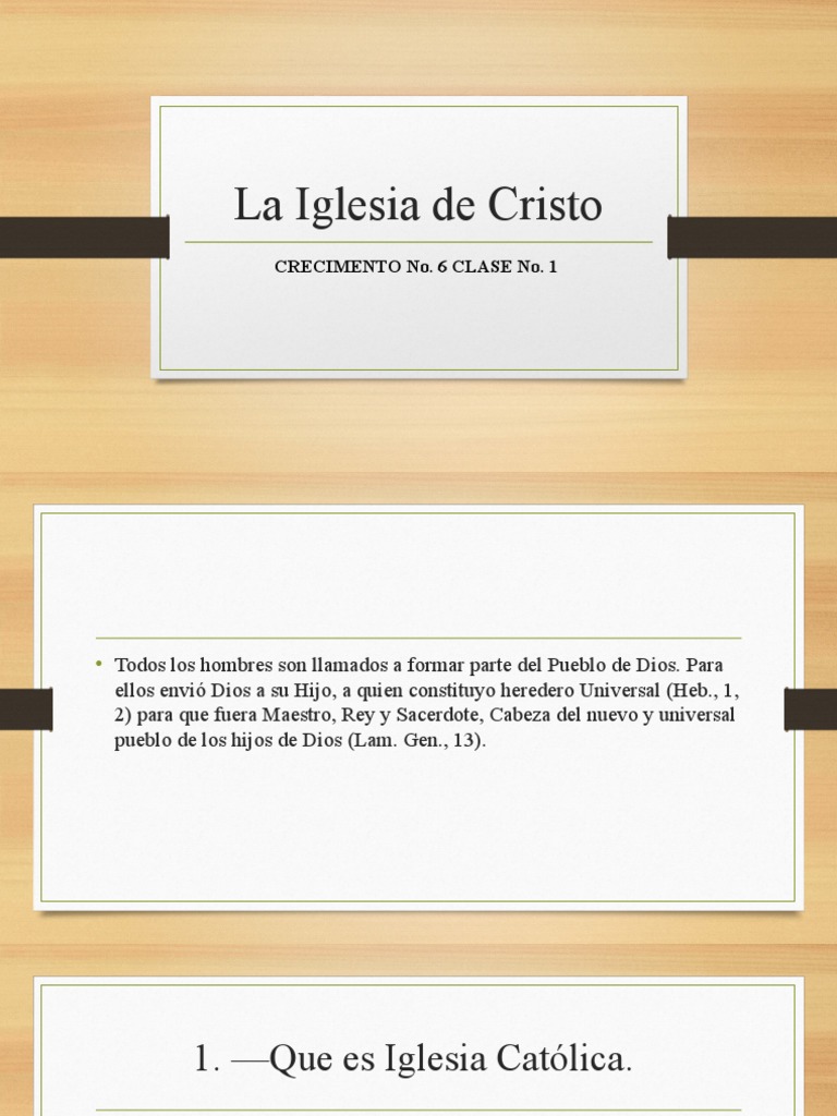 La Iglesia de Cristo | PDF | Iglesia Católica | Papa