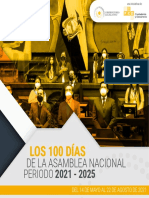 Los primeros 100 días de la Asamblea Nacional 2021-2025