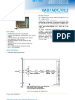 ADC 012 C#24-Channel D E Analog-To-digital Converter