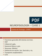 Neurofisiología - Clase 1 A