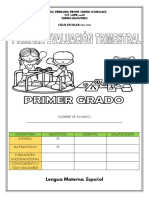 EXAMEN PRIMER TRIMESTRE FINAL