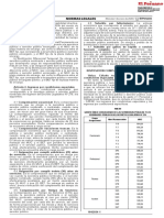 Decreto Supremo Que Establece El Nuevo Monto de La Escala Ba Decreto Supremo N 421 2019 Ef 1842034 2