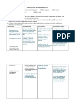 Planificacion de Unidad Didactica