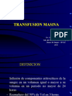 Transfusion Masiva