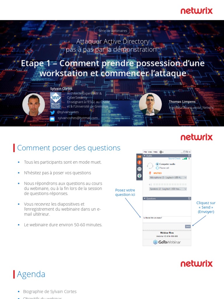 Attaque Active Directory : Guide Pratique | PDF | Active Directory ...