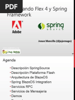 Integración de Flex con BlazeDS | PDF | Apache Flex | Java (lenguaje de ...