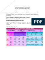 Métodos Computacionais