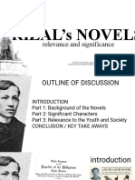 Rizal's Novels by ER Salut