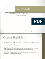 CSC v1 c6 - Fixed Income Securities Features and Types