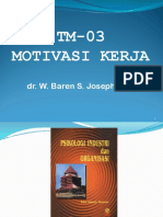 MK Psikologi Industri - S-06 K3 - A&B - 2021-22 - TM-03 - Motivasi Kerja
