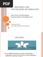 2 Dilemma and Foundation of Morality