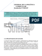 09-MARCO GENERAL DE LA POLÍTICA CURRICULAR (Resumen)