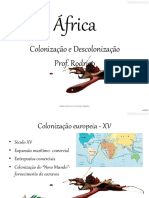 Colonização e Descolonização da África