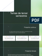 Tiempos verbales y conectores en inglés