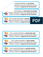 Llavero para Trabajar La Grafomotricidad Diferentes Niveles PDF
