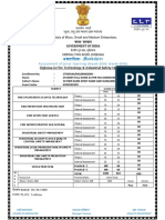 Sample Mark Sheet