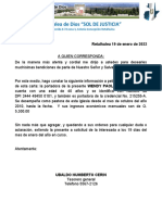 Carta de Osa