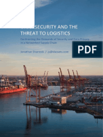 B. Cybersecurity and The Threat To Logistics
