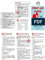 FIRST AID BASICS: HOW TO ASSESS AND TREAT COMMON INJURIES