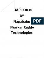 SAP ABAP by Bhaskar Reddy Technologies