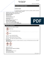 Safety Data Sheet for 950 PMMA Series Resists in Anisole