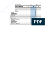 GRADING SHEET FOR Kimi