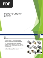 DC Motor, Motor: Driver