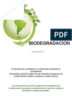 Biodegradacion