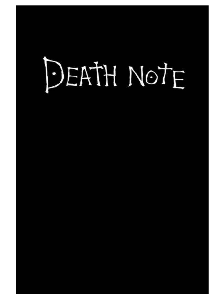 Death Note PDF