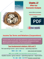 After-Tax Economic Analysis: Engineering Economy