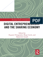 (Routledge Studies in Entrepreneurship) Evgueni Vinogradov, Birgit Leick, Djamchid Assadi - Digital Entrepreneurship and The Sharing Economy-Routledge (2021)