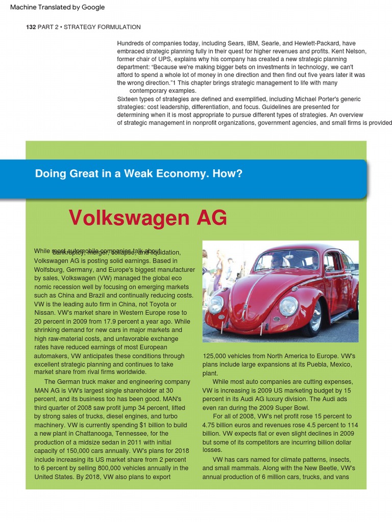 VW's Strategic Growth in Emerging Markets | PDF | Volkswagen Group ...