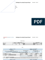 Subledger Accounting Program Report