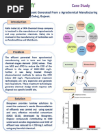 Agrochemical Manufacturing Industry - Case Study