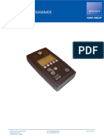 Manual Tesa Portable Programmer
