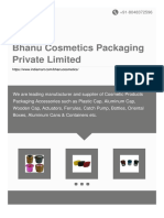 Bhanu Cosmetics Packaging Private Limited