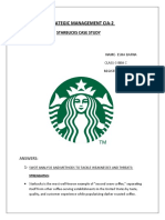 Starbucks Case Study