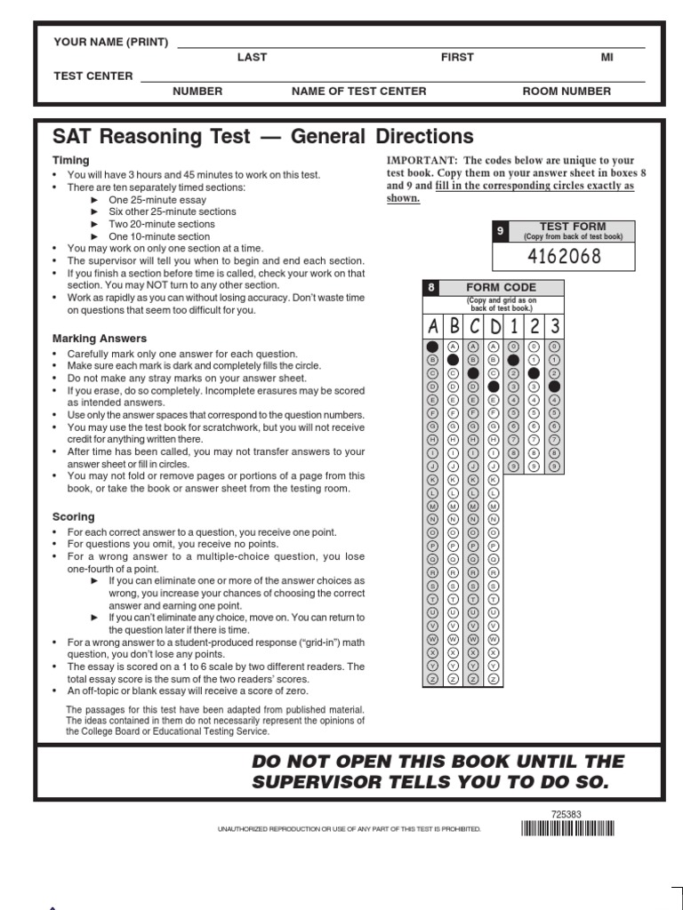 Practice Test 1 | PDF | Tests