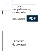 Contratos Preliminares Consensuales