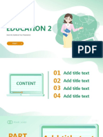 Green Education Powerpoint Template
