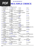 Ngan Hang Bai Tap Relative Clauses