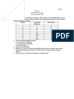 Poraque, Anthony Jay S. Bsce CE 516 Midterm Exam