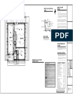 First Floor Electical Plan Smoke Alarm Notes:: Dininig Room 9'-6" CEILING