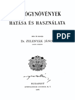 Zelenyak Janos - A Gyogynovenyek Hatasa És Hasznalata(1)