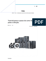 Tutorial Passo A Passo de Como Fazer Pulso e Direção. - Delta-Electronics