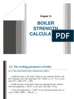 Chapter VI Boiler Strength Calculation