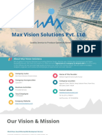 About Max Vision Solutions